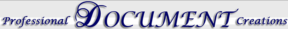 Virtual Assistant - Professional Document Creations